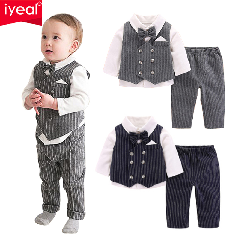 Baby Boy Suit Set Baptism - IYEAL Baby Junge Taufe Anzug Set