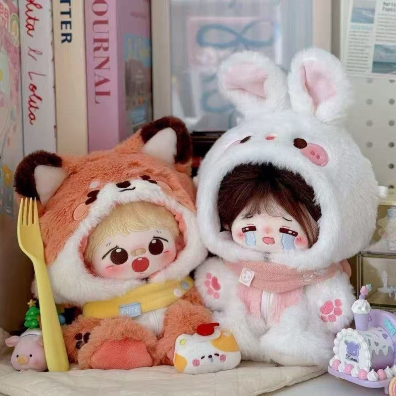 Baby Clothes - 20 cm Baby-Kleidung, kleiner Fuchs, Kaninchen,