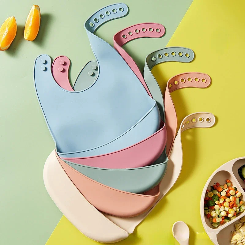 1-3 Stück Baby-Lätzchen, verst – Waterproof Baby Bibs Silicone Bewertung und Preis