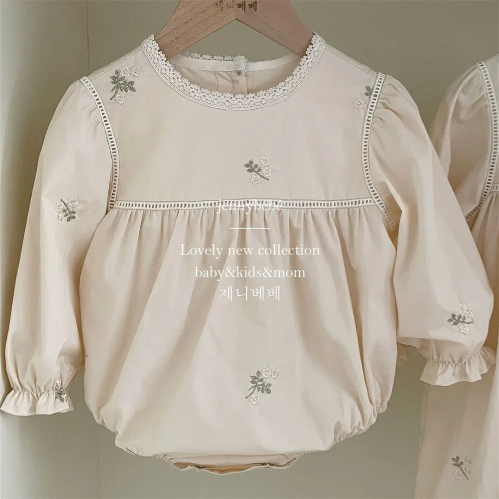 Baby Mädchen bestickt Blumen S – Newborn Baby Girl Romper Floral Bewertung und Preis