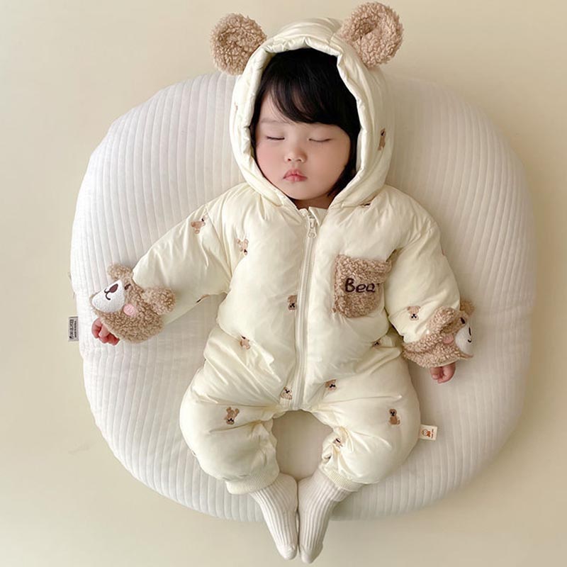 Winter Neugeborenen Baby Stram – Cotton Baby Onesies Zipper Bewertung und Preis