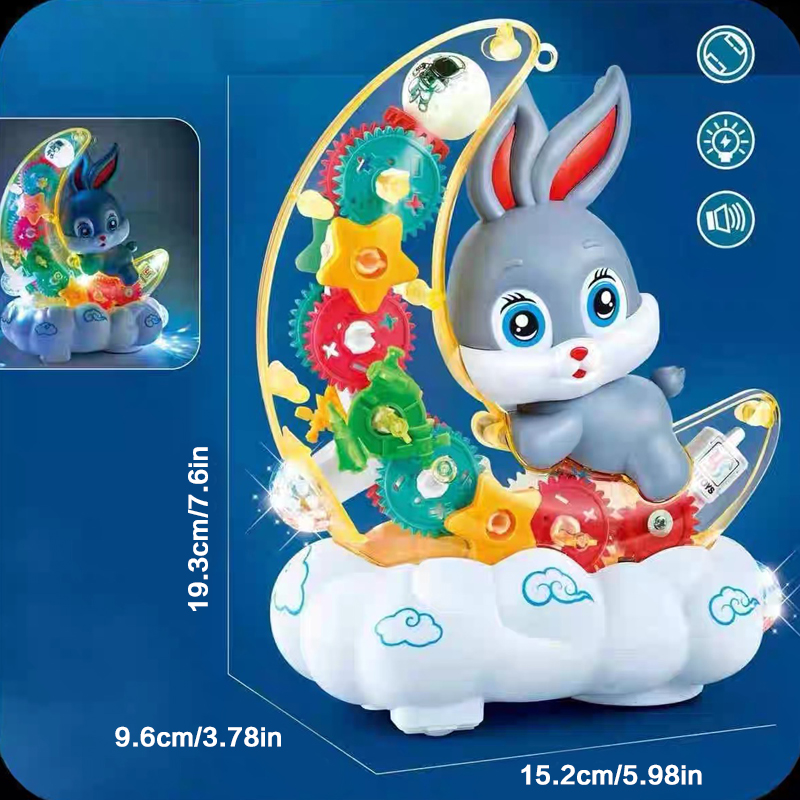 Moon Rabbit Elektrischer Spiel – Baby Gear Bewertung und Preis