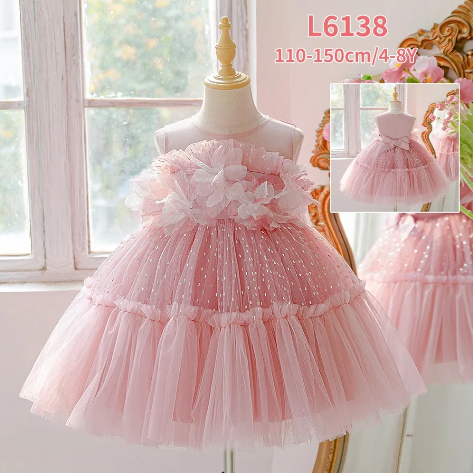 Mädchen Rüschen Prinzessinnenk – Toddler Girl Tulle Party Dress Bewertung und Preis