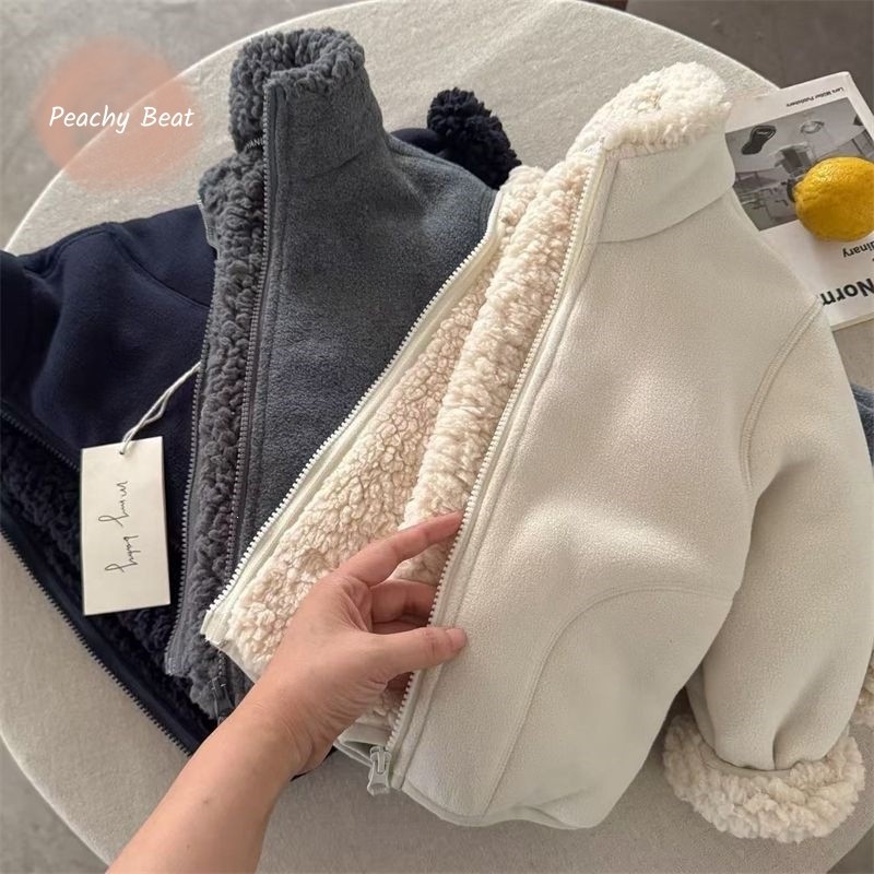 Modische Kunstpelzjacke für Ba – Toddler Boy Winter Fleece Jacket Bewertung und Preis