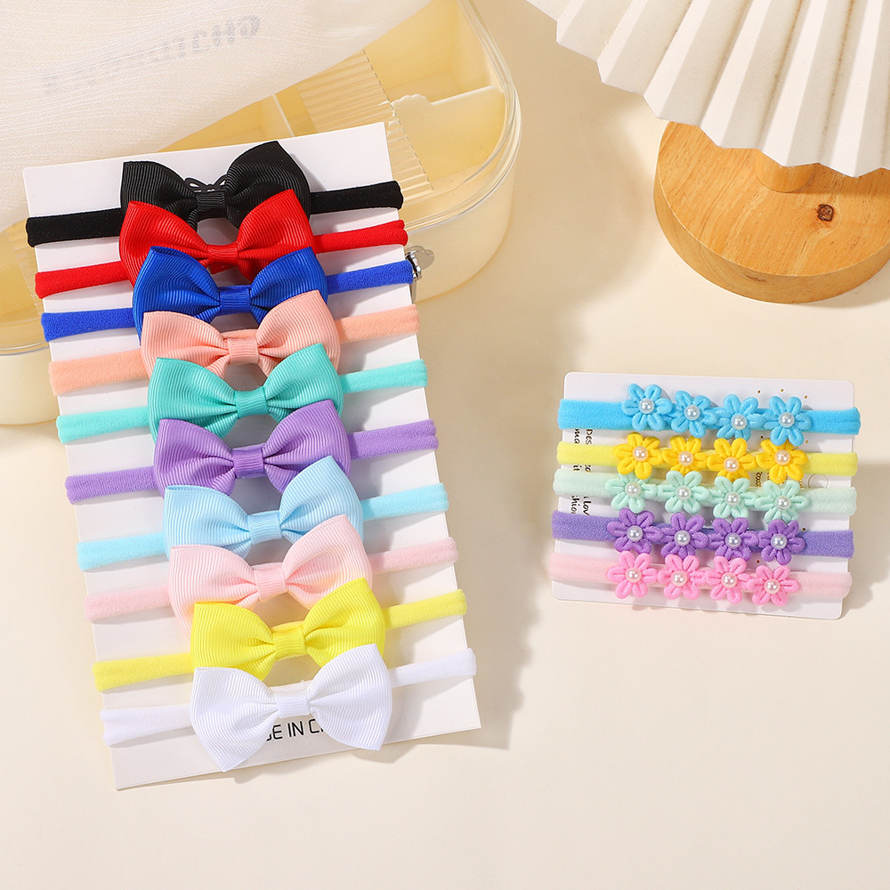 15 Stück Band-Bowknot-elastisc – Baby Gear Bewertung und Preis