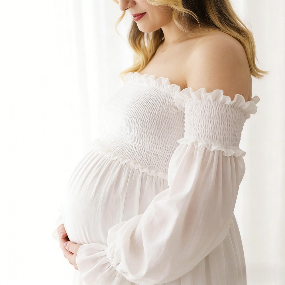 Umstandskleid für Fotoshooting – Maternity Wear Bewertung und Preis
