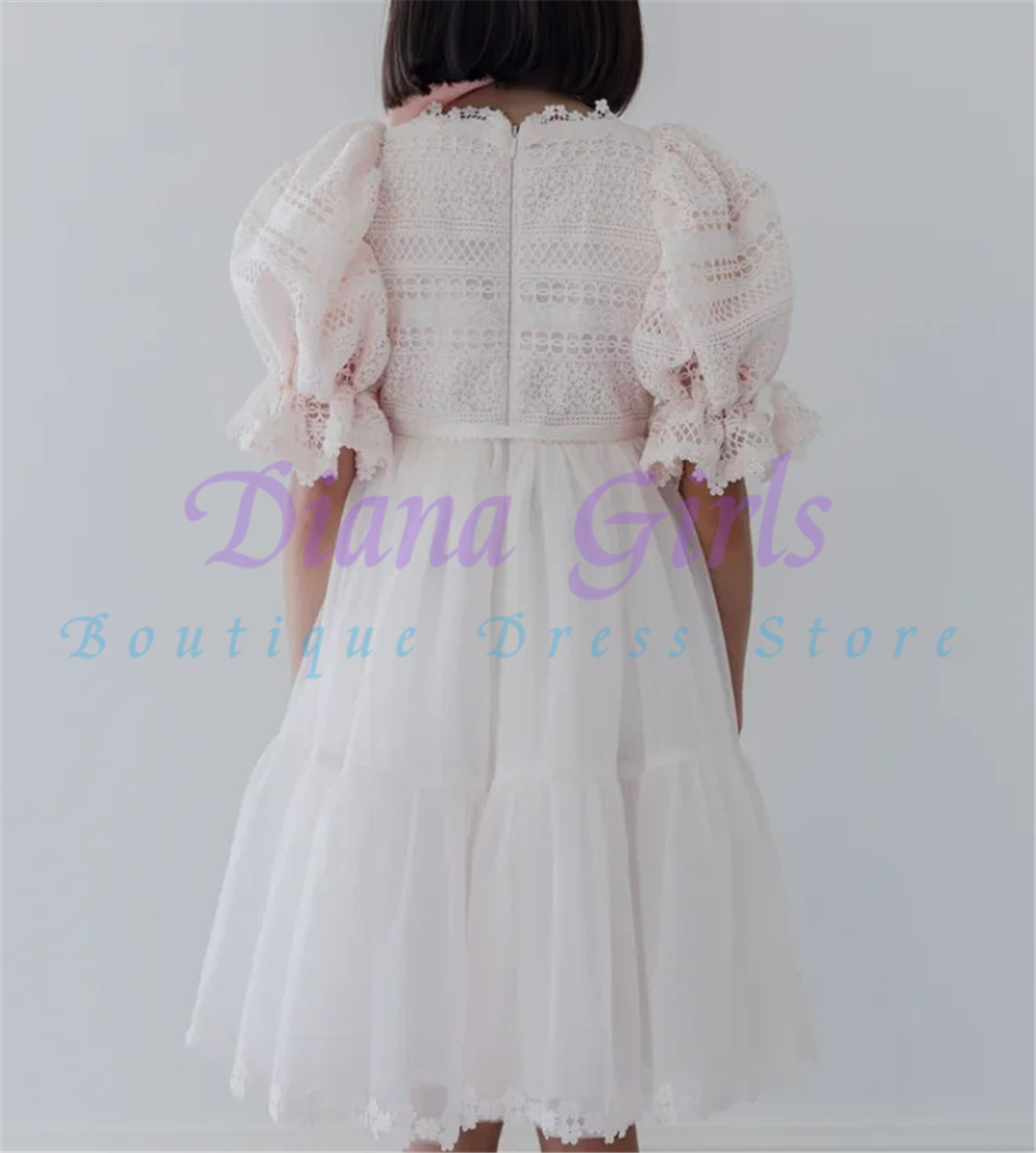 Hochwertiges, elegantes Blumen – Toddler Girl Tulle Party Dress Bewertung und Preis