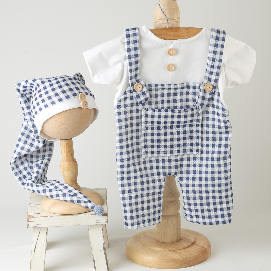 Rosa gestricktes Spitzen-Outfi – Infant Photography Props Outfit Bewertung und Preis