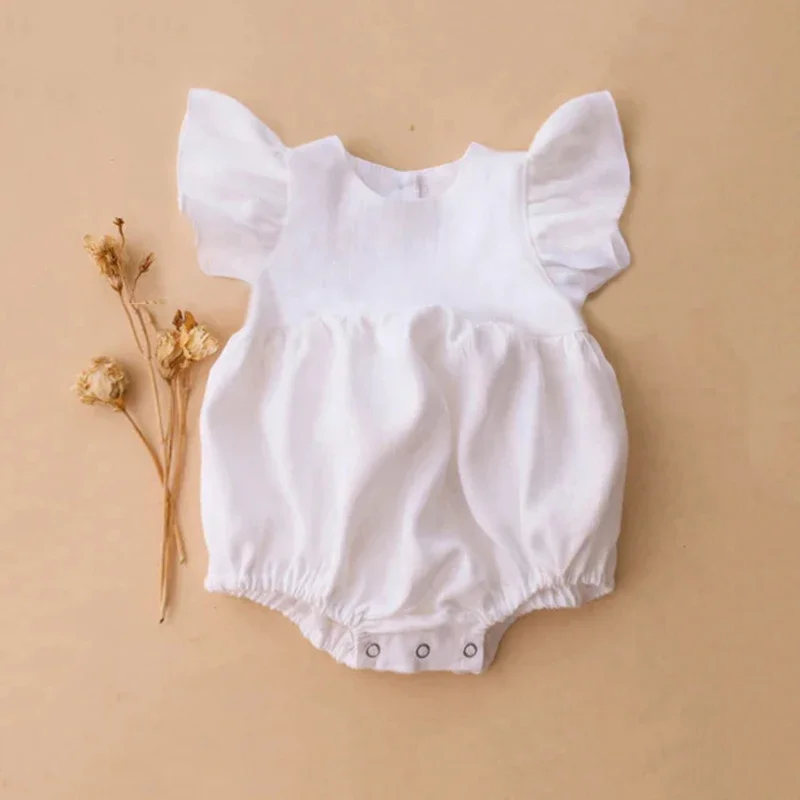 0-24m Leinen Baumwolle Neugebo – Baby Summer Linen Sleeveless Jumpsuit Bewertung und Preis